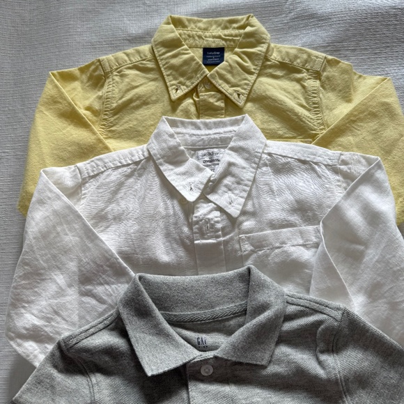 Bundle Boy Button Down Shirt and Polo Set size 3 - Picture 1 of 8